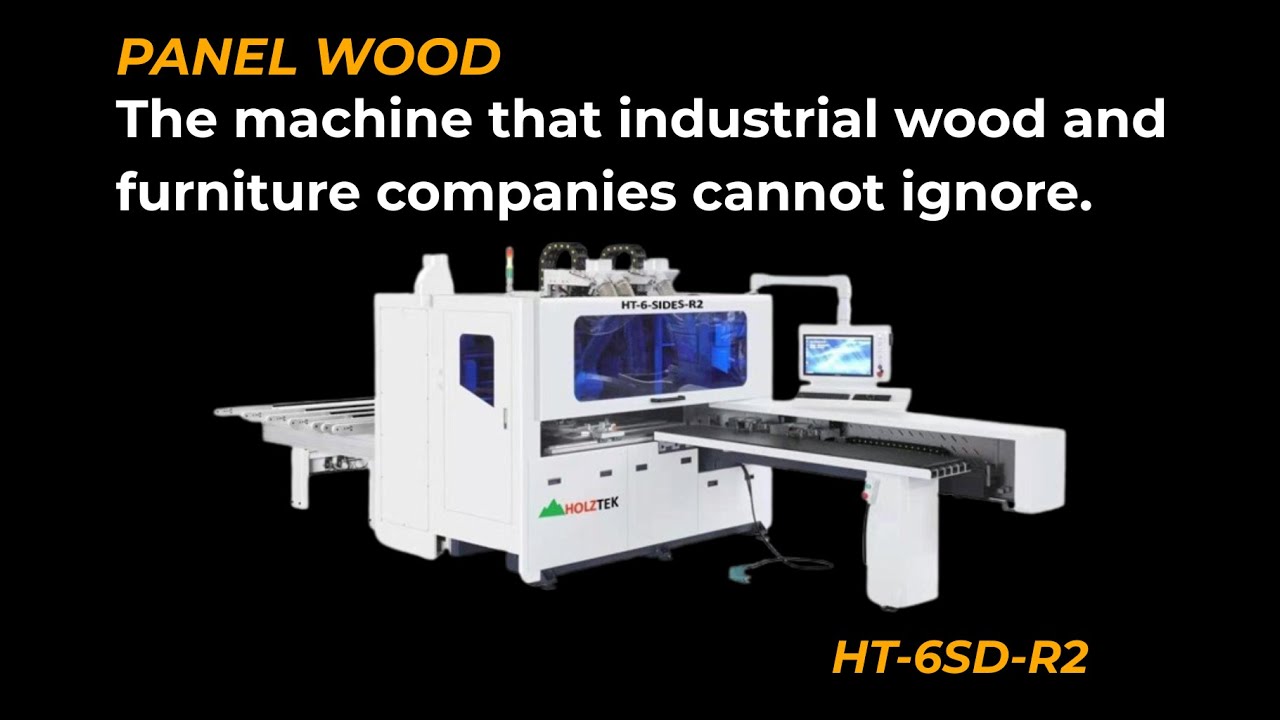 6-Sided CNC Drilling Machine – Double Drilling Heads for Furniture Factories