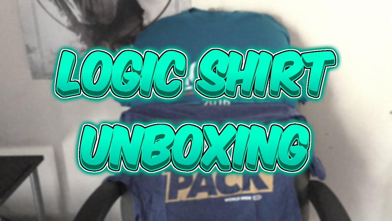 Logic Shirt Unboxing!