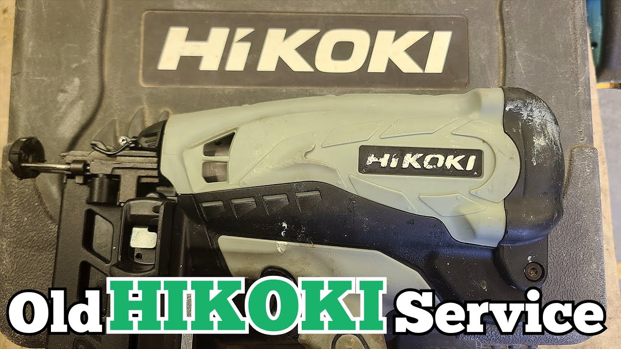Older Hikoki nail gun repair, before they got good.