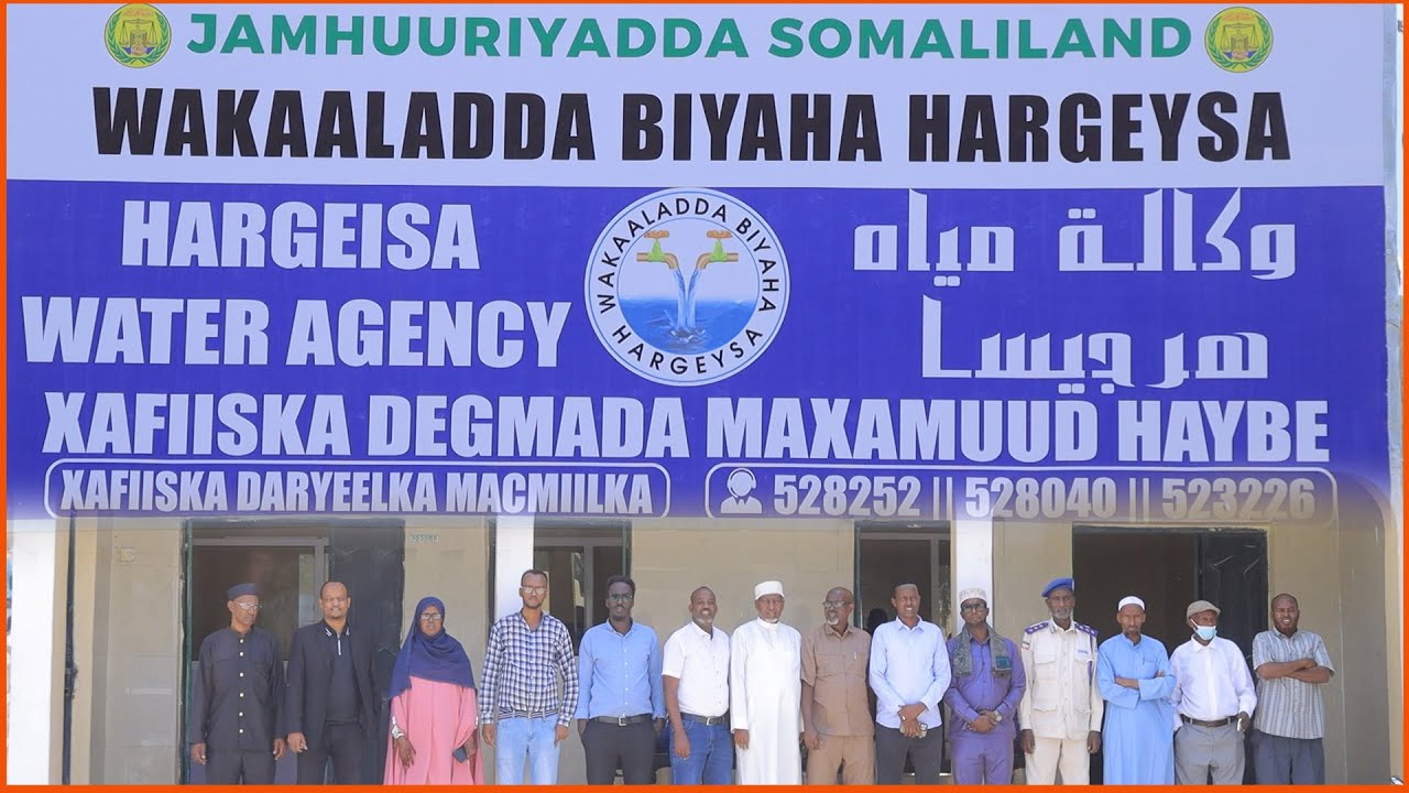 Wakaaladda Biyaha Hargeysa oo xafiis cusub ka furtay degmada Maxamuud  Haybe .