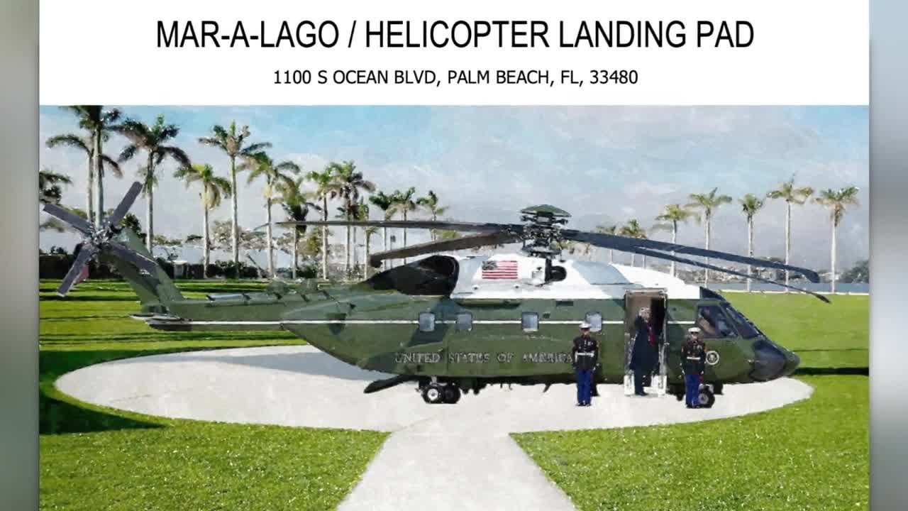 Mar-a-Lago eyes return of Marine One helipad
