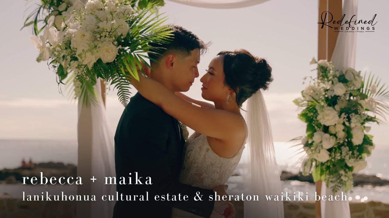 Lanikuhonua Cultural Estate & Sheraton Waikiki Beach // Oahu, Hawaii Wedding Film