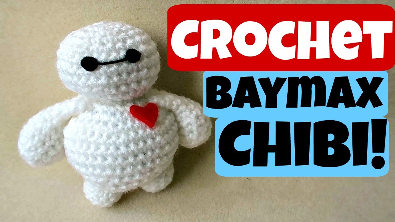 DIY Crochet Baymax Chibi Amigurumi // Crochet // ¦ The Corner of Craft