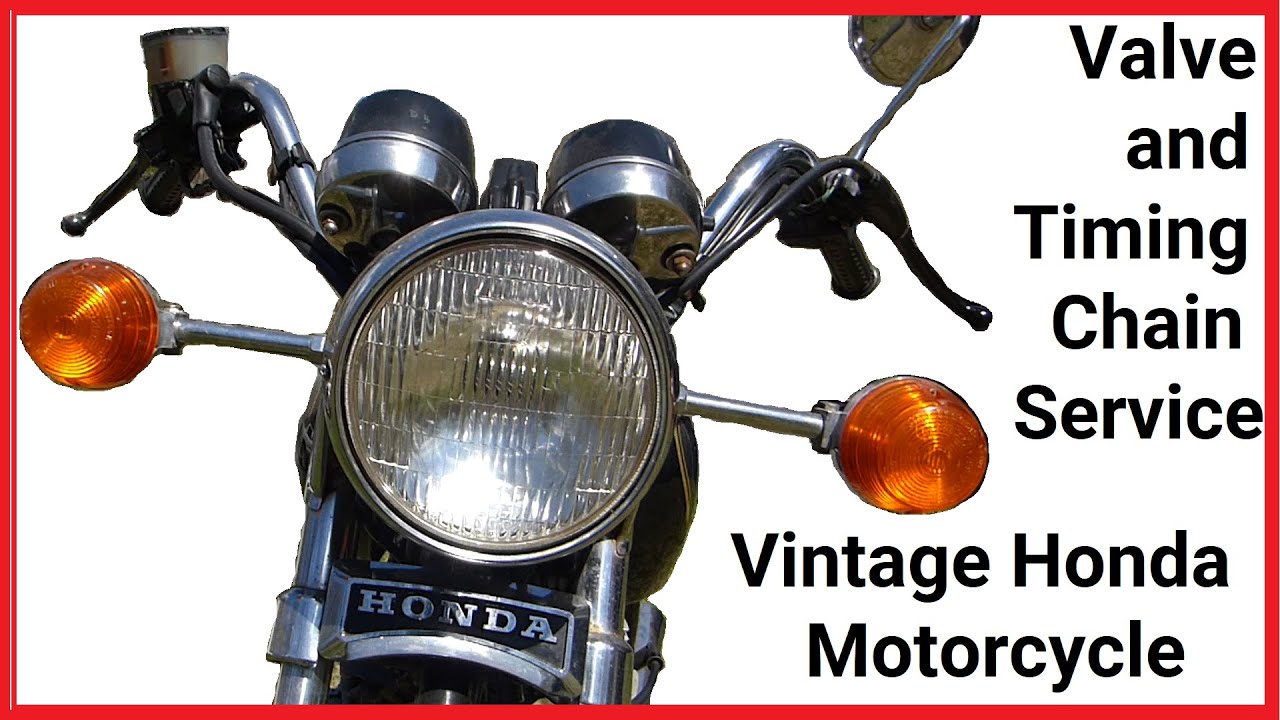 Регулировка клапанов и цепи ГРМ мотоцикла Honda - CM400