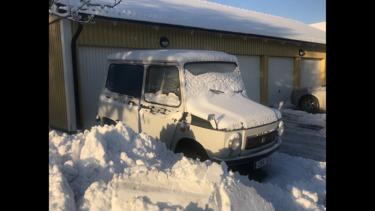 Köra Tjorven på vintern, går det?