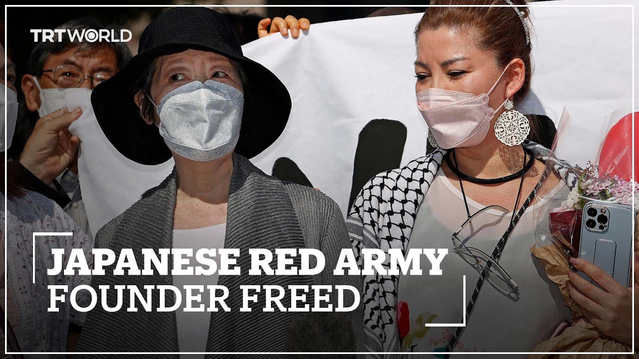 Co-founder of Japanese Red Army terror group released from prison after 20 years
