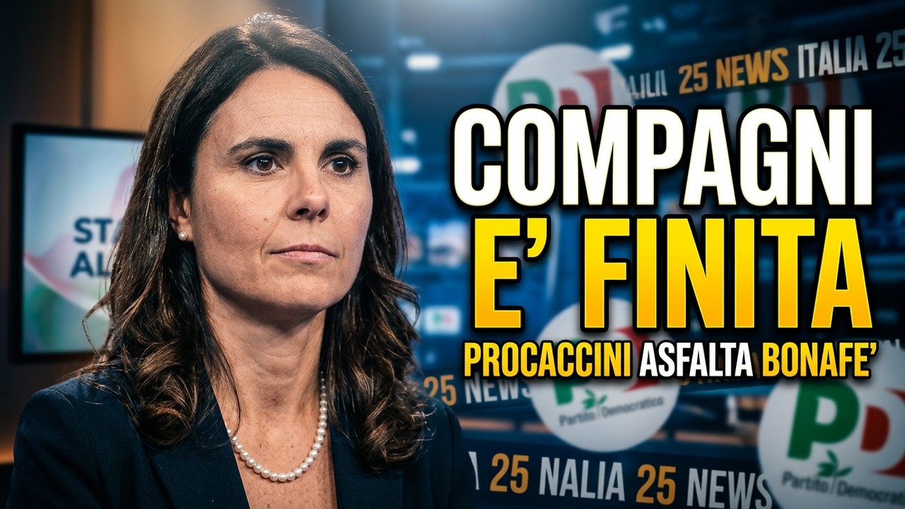 Bonaf&egrave; Non Pu&ograve; Rispondere | Procaccini in Diretta