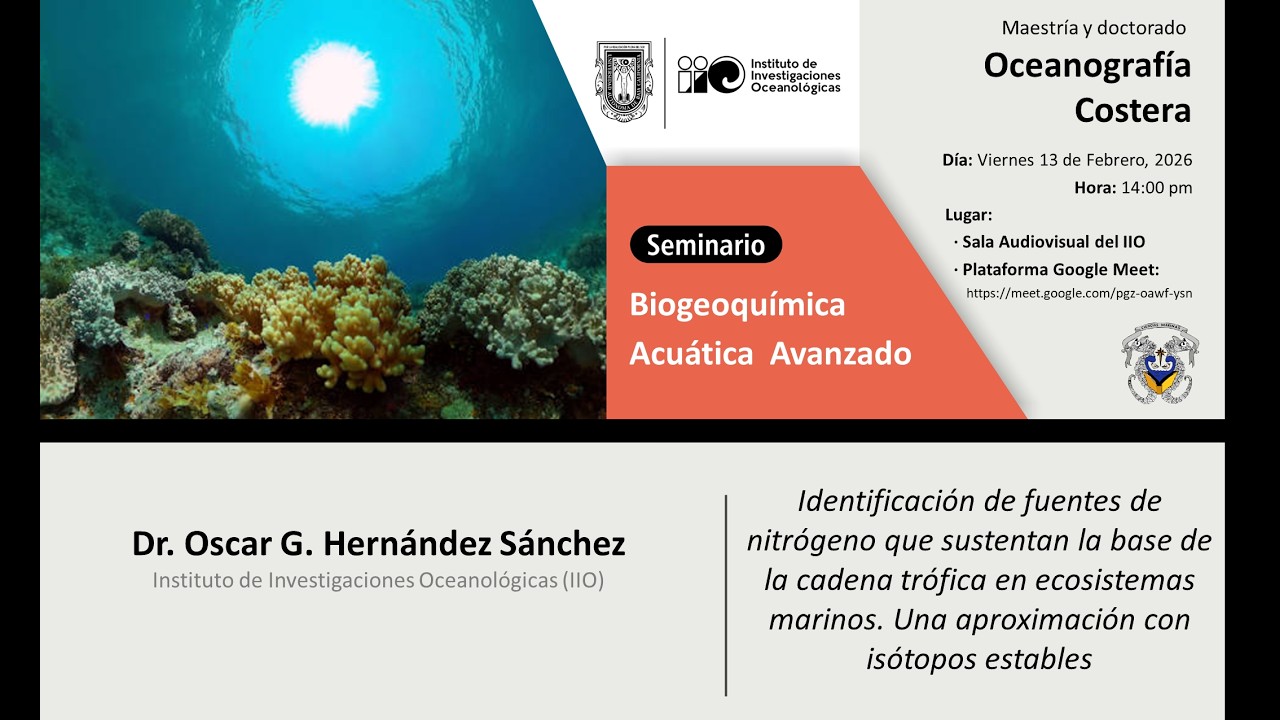 Seminario Biogeoquímica Avanzada
