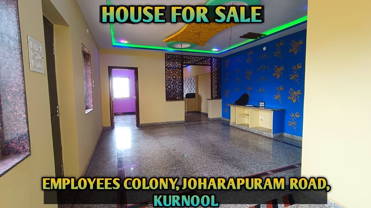 HOUSE FOR SALE || JOHARAPURAM ROAD || KURNOOL || @ShivaChamiraju