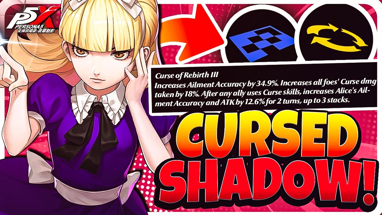 HOW TO BUILD ALICE CORRECTLY IN P5X! COMPENDIUM GUIDE! | PERSONA 5: THE PHANTOM X