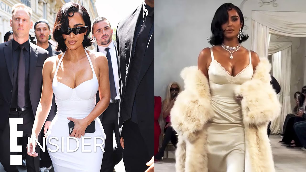 Kim Kardashian Walks Runway as Surprise Model for Paris Fashion Week | E! Insider