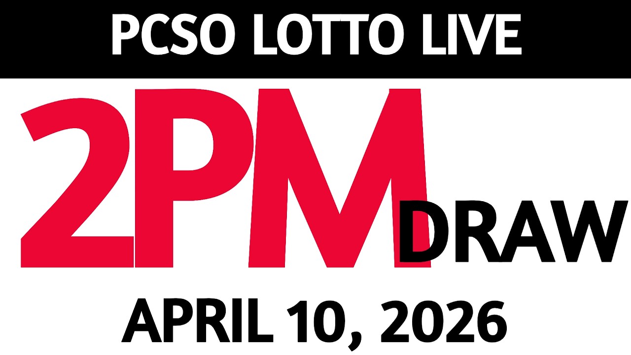 Lotto Result Today 2pm Draw April 10, 2026 Swertres Ez2  PCSO LIVE