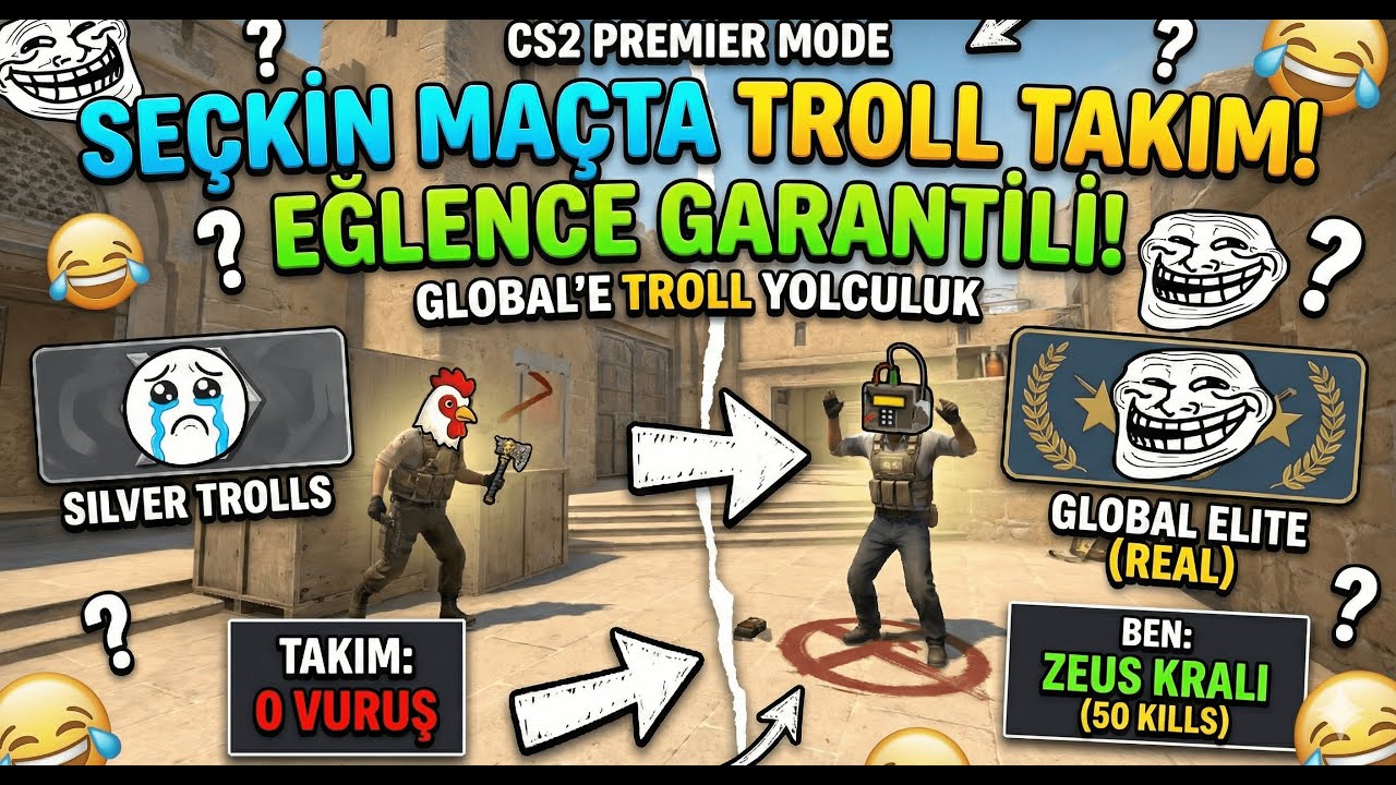 İzlediğin En Komik CS2 Maçı Olabilir (Garanti)
