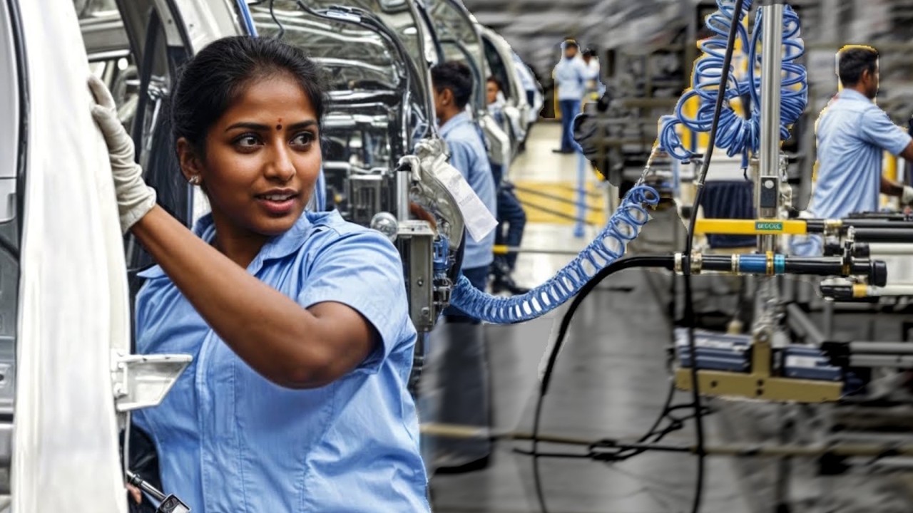 India Car Factory: Kia & MG Production line – How they Build Indian vehicles (Manufacturing process)