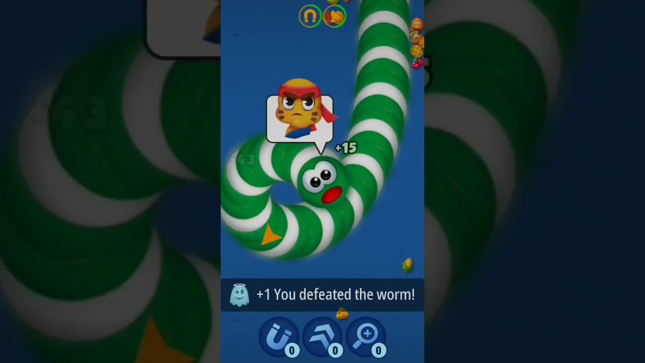 &ldquo;Chhota worm se shuru, leaderboard ka king banne tak ka safar! 👑🐍&rdquo;#viral #trending #ytshorts #music