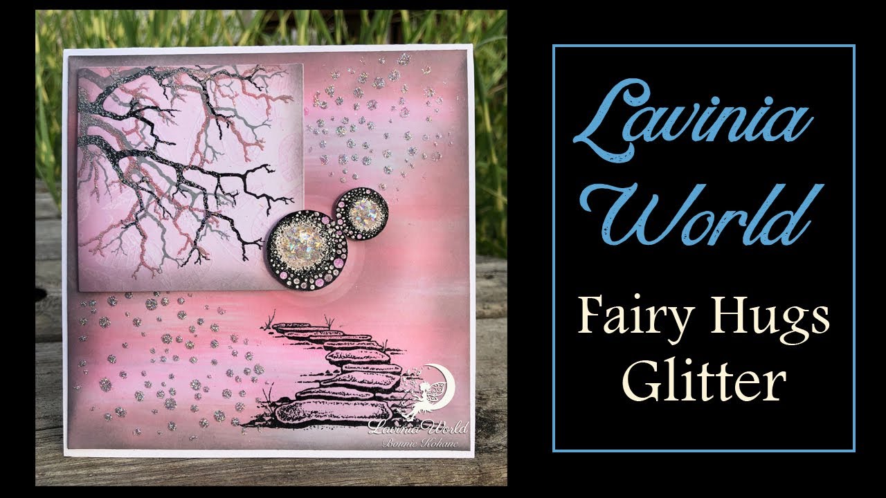 Lavinia World - Fairy Hugs Glitter featuring Lavinia Stamps - Large Path
