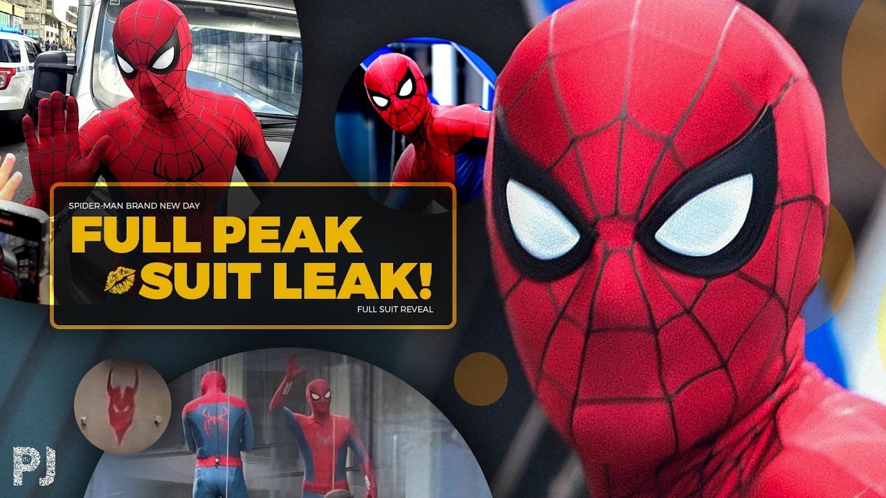 Spider-Man Brand New Day Full New Suit Reveal ⋮ Set Leaks & Breakdown!