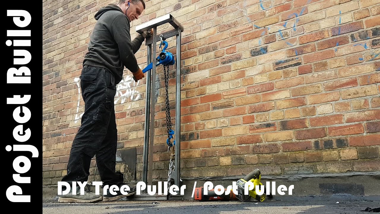 DIY Tree Puller / Post Puller to remove posts and small trees