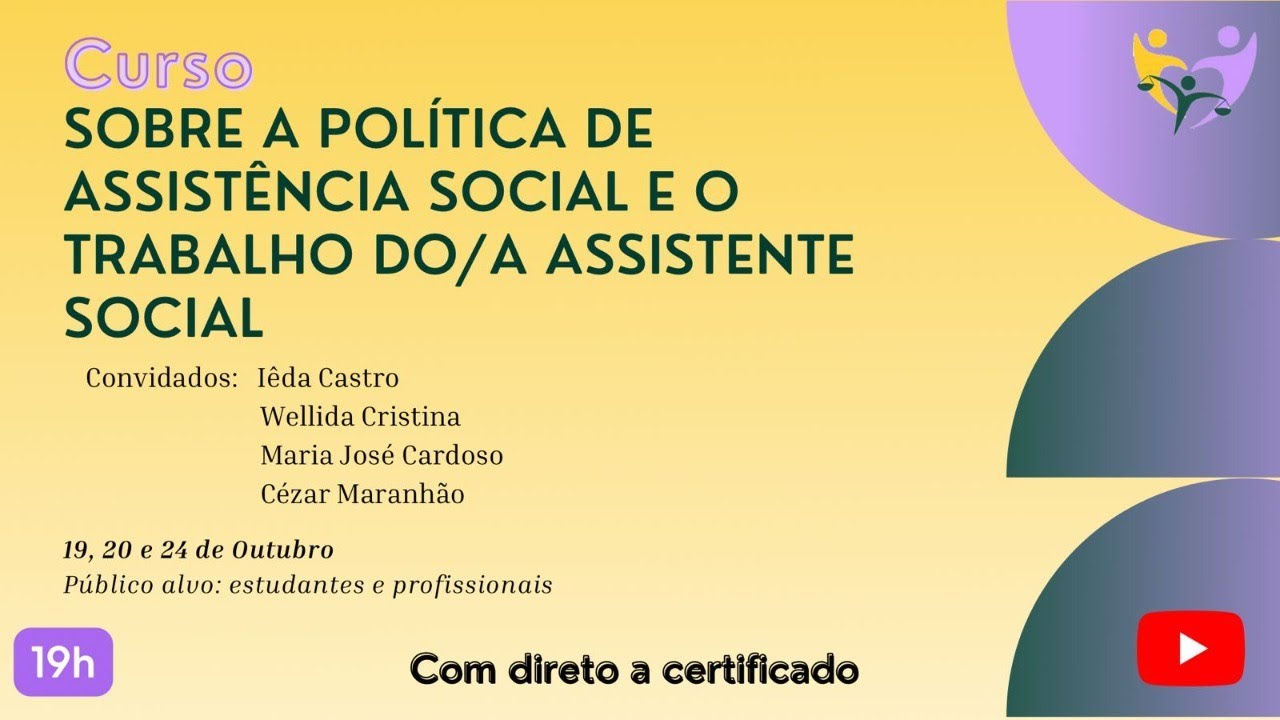 Análise de conjuntura, PAIF e serviço de convivência e fortalecimento de vínculos (SCFV)