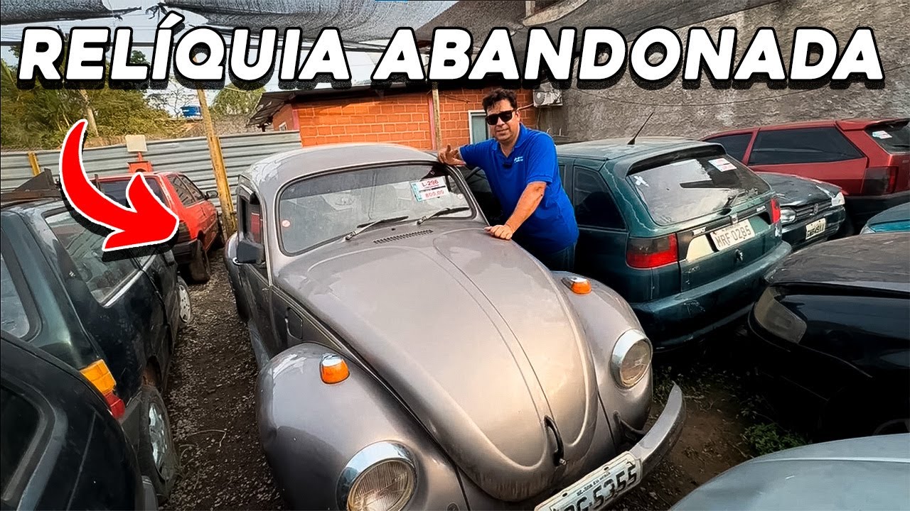 FUSCA RELÍQUIA DE 46 MIL REAIS NO LEILÃO *R$ 800,00 inicial*