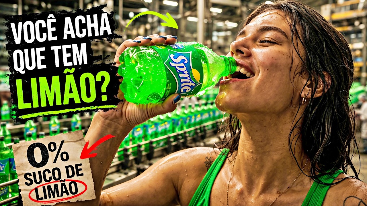 COMO É FEITO REFRIGERANTE SPRITE / PROCESSO DE FABRICAÇÃO