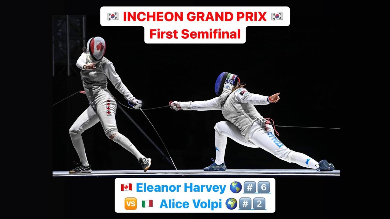 Incheon Grand Prix 2022 SWF - L4 - Harvey CAN v Volpi ITA