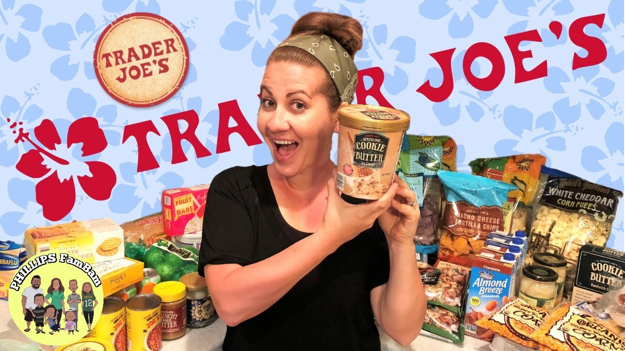 MASSIVE TRADER JOE'S HAUL | UNDER $200 BUDGET | LARGE FAMILY GROCERY HAUL