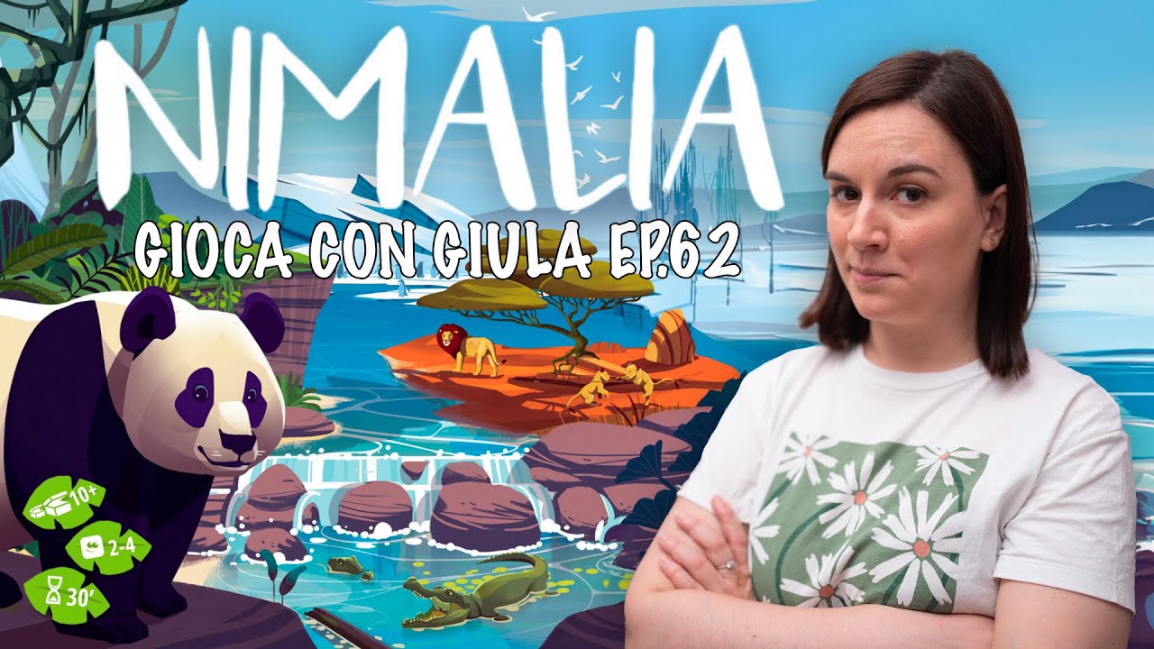 CREA la tua ARMONIOSA riserva ANIMALE con STUPENDE carte - NIMALIA | Tutorial - GIOCA CON GIULA #62