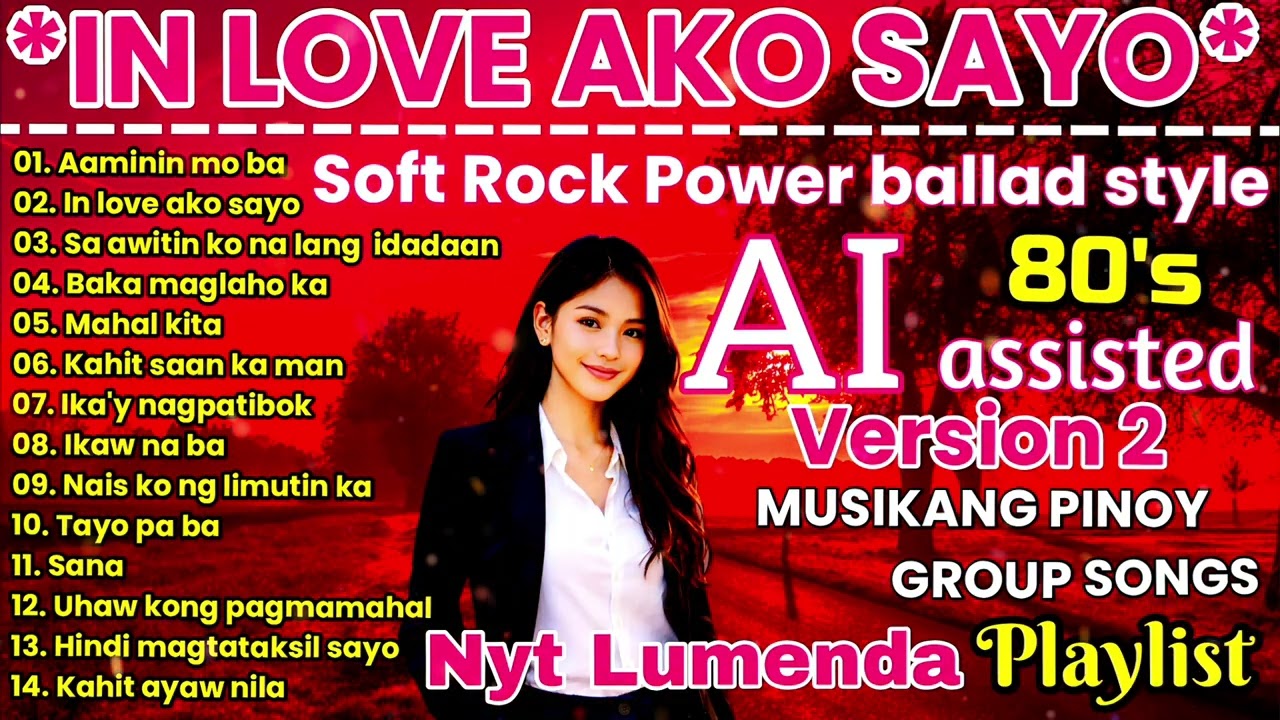 IN LOVE AKO SAYO 💖 | OPM Love Songs 2026 (Trending Tagalog Playlist) AI Assisted Version2 Kapusan132