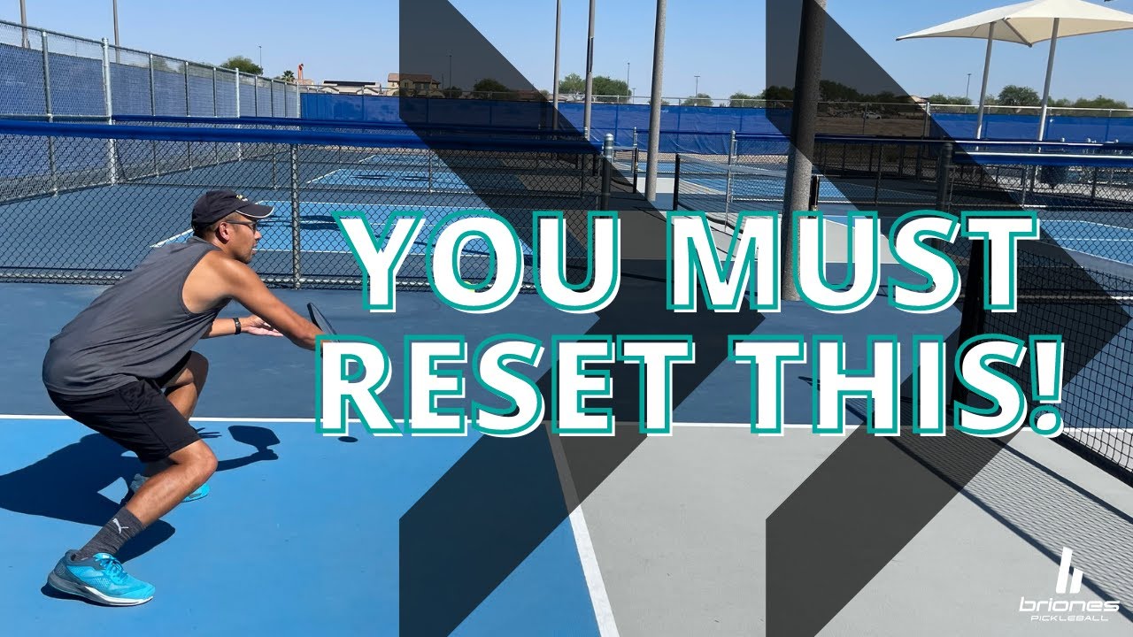 3 KEYS To A Solid RESET Volley | Briones Pickleball