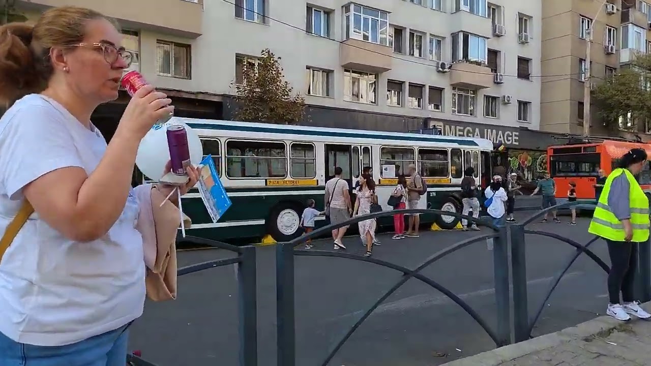 Expoziție tramvaie epocă evenimentul săptămâna europeană a mobilității 