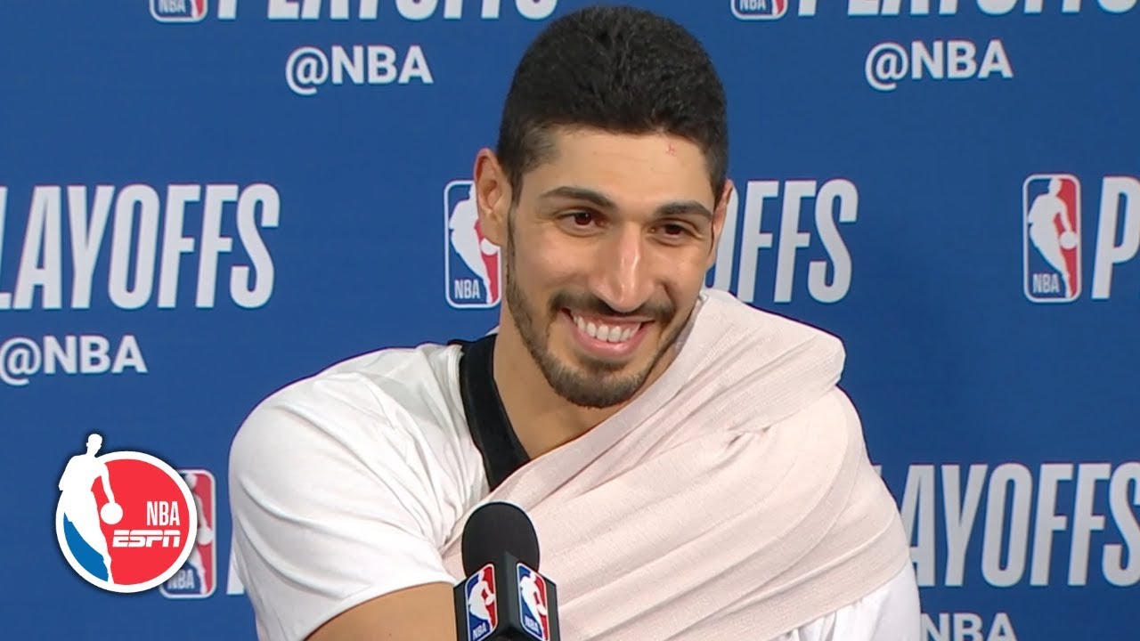I would like to definitely thank the Knicks for waiving me - Enes Kanter | 2019 NBA Playoffs