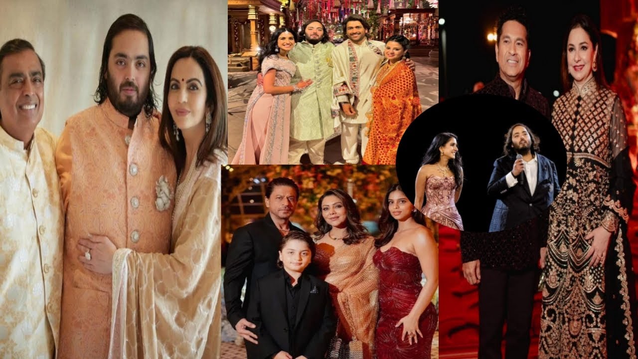 Celebrities At Anant Ambani & Radhika Merchant's Pre-wedding Ceremony |Inside Pictures|