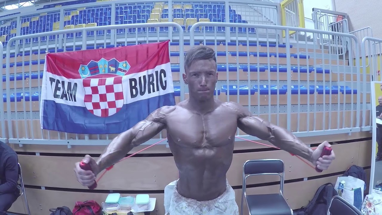 IBFF WORLDS 2018 | Men's Physique Champion ROBERTO BURIĆ