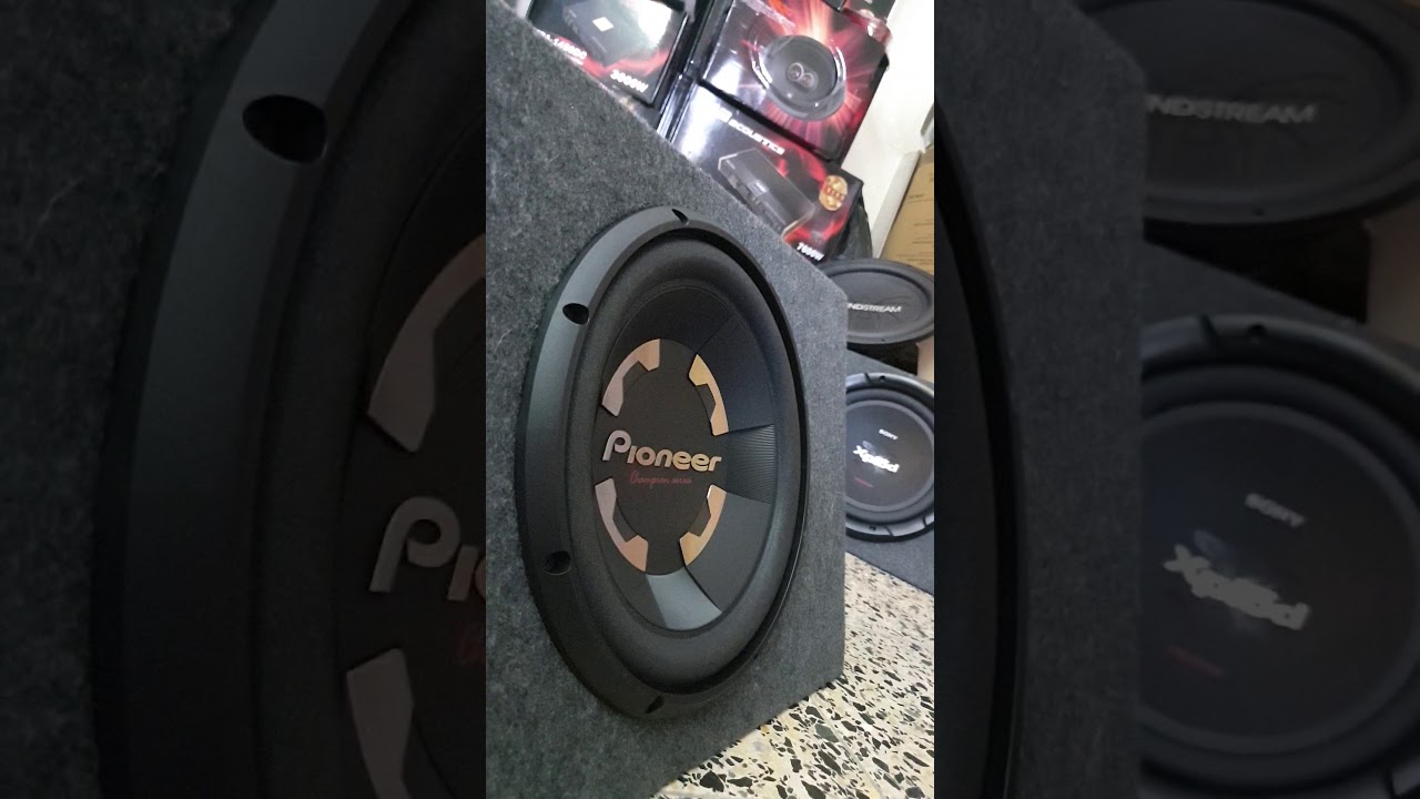 subwoofer test #sony pioneer infinity kenwood(5)