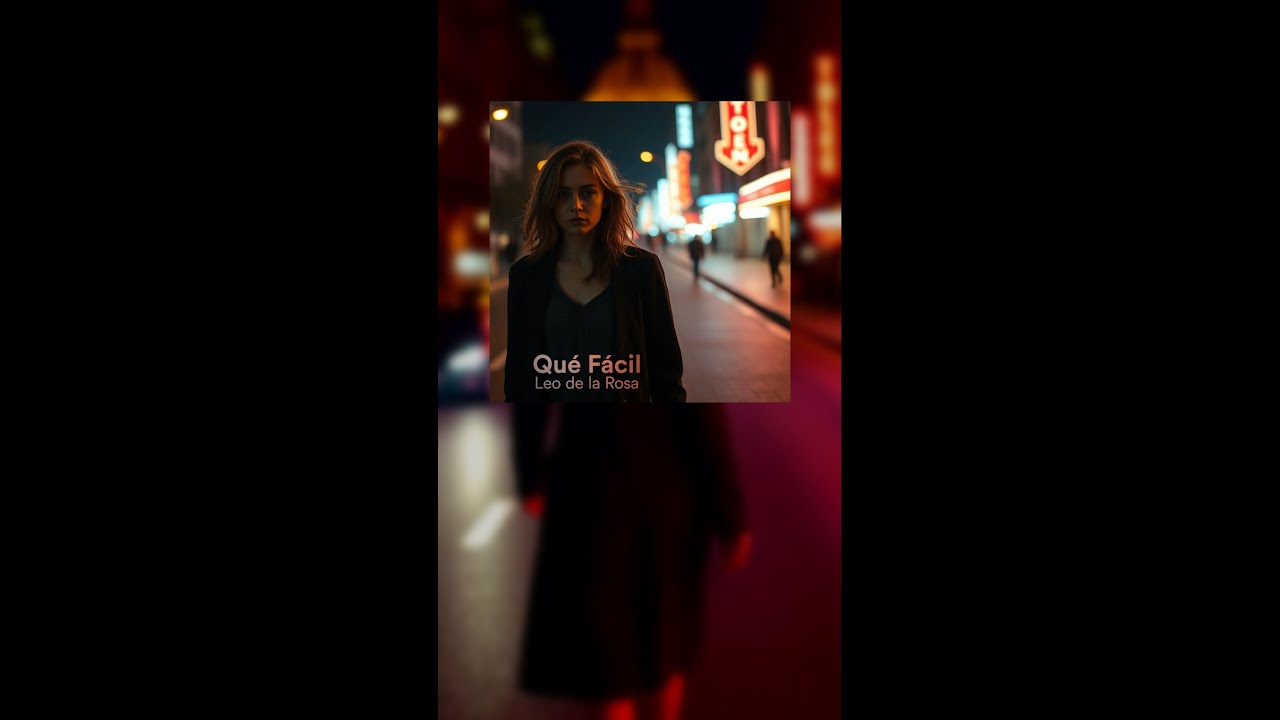QUÉ FÁCIL - Leo de la Rosa (VideoLyric)