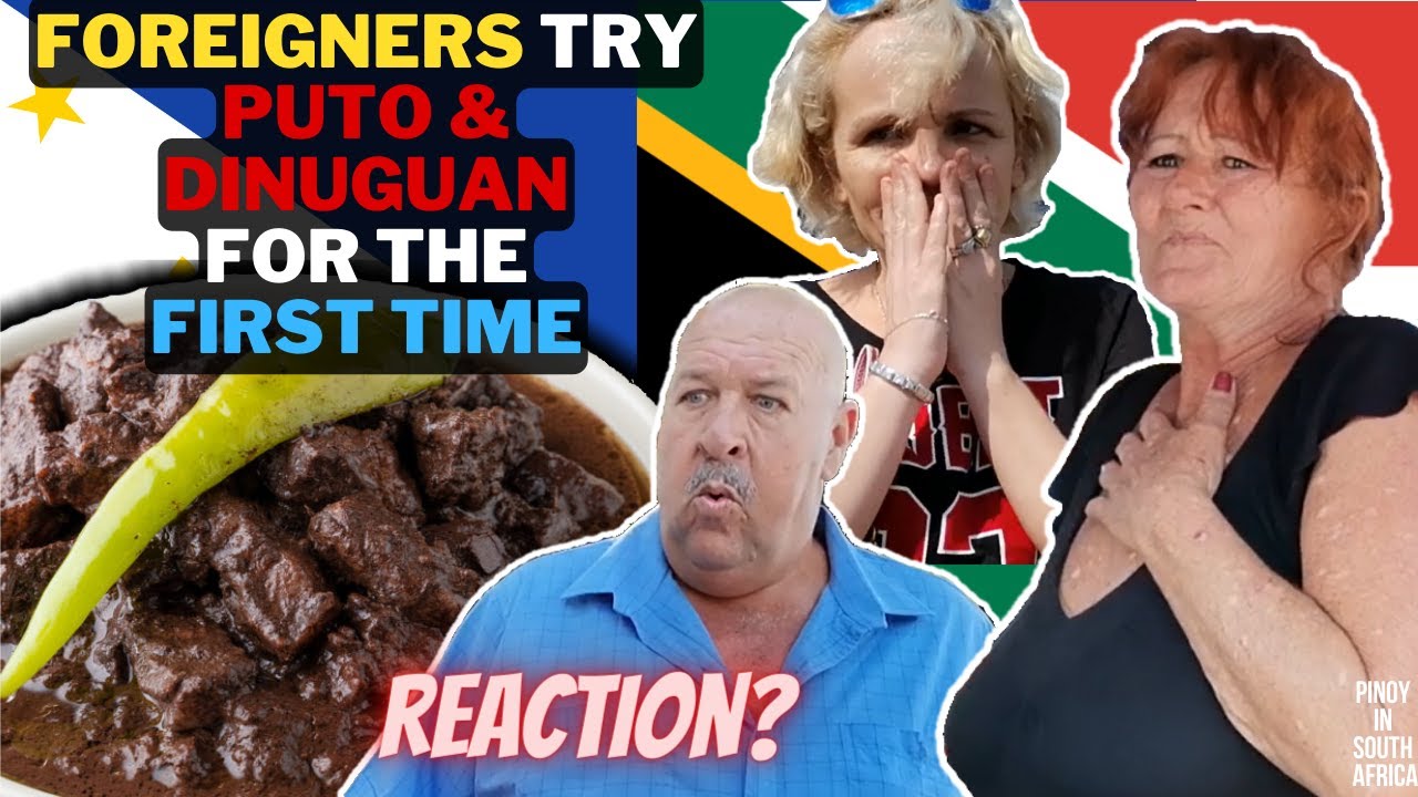 PORK DINUGUAN - GRABE ANG REACTIONS!! SOUTH AFRICANS TRY THIS FOR THE FIRST TIME.- EPI 8