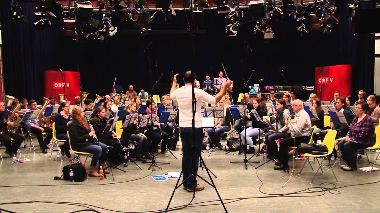 MV Concordia Lustenau - Aufnahme im ORF-Studio