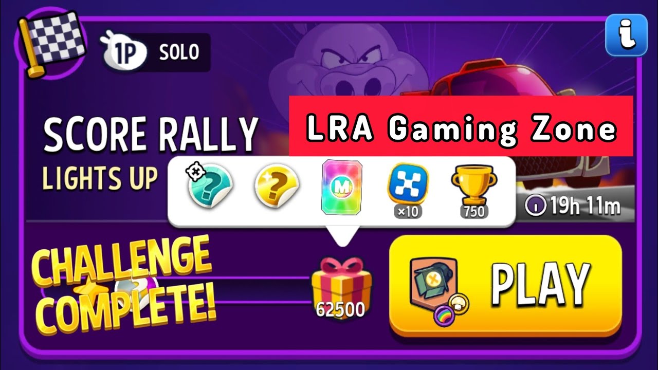 Match Masters Score Rally Lights Up + Multiplier Mushrooms+ Rainbow Solo Challenge 62500 Score