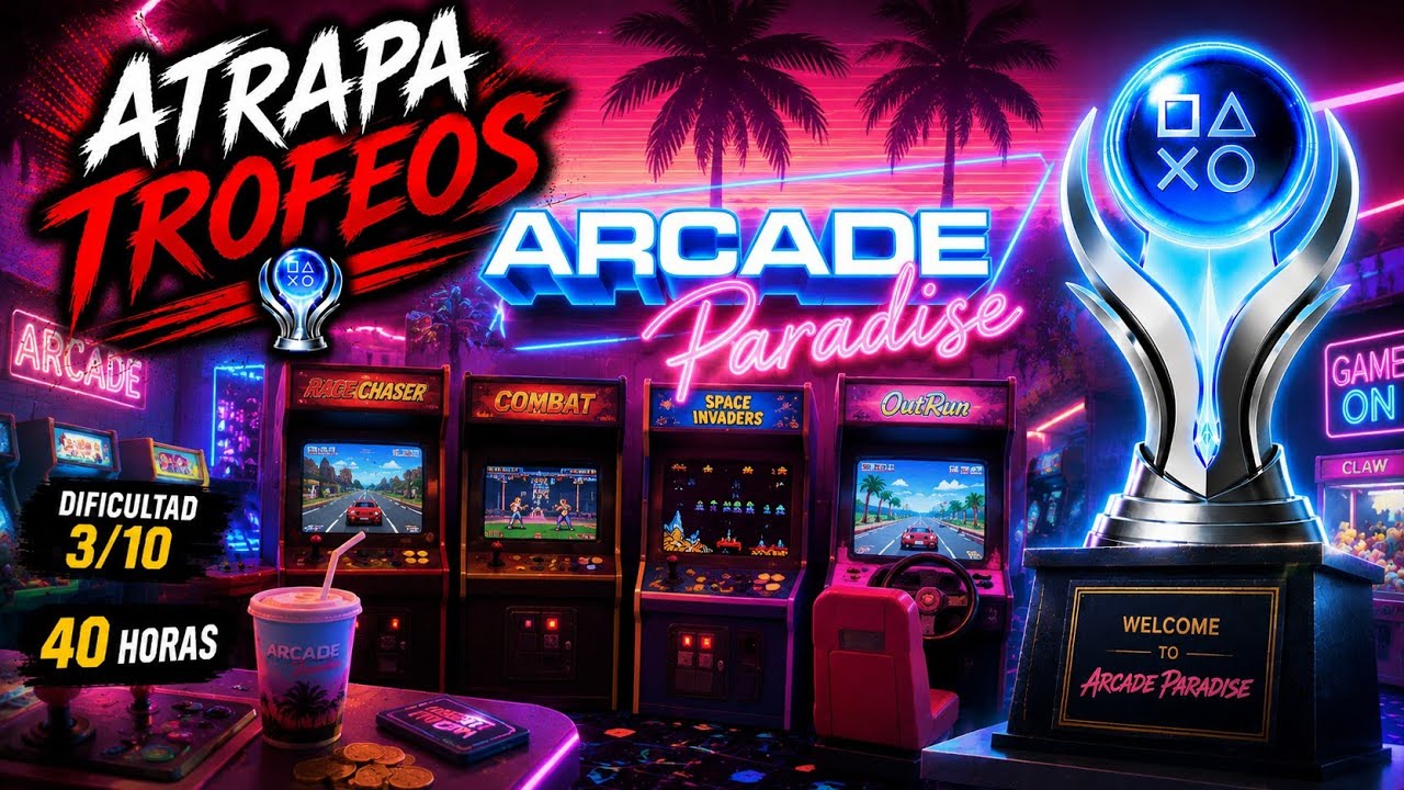 El Platino de Arcade Paradise me obligo a convivir con cucarachas