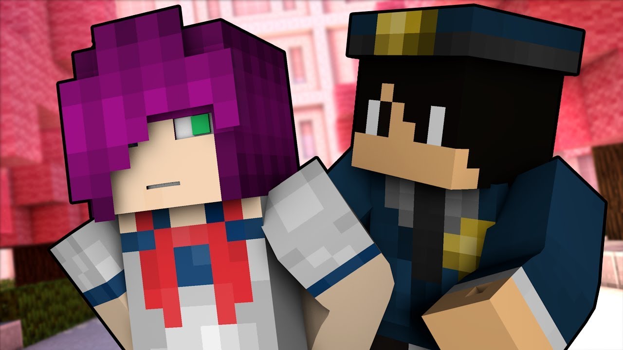 Minecraft Yandere High School - YANDERE GETS ARRESTED! #21 | Minecraft School Roleplay