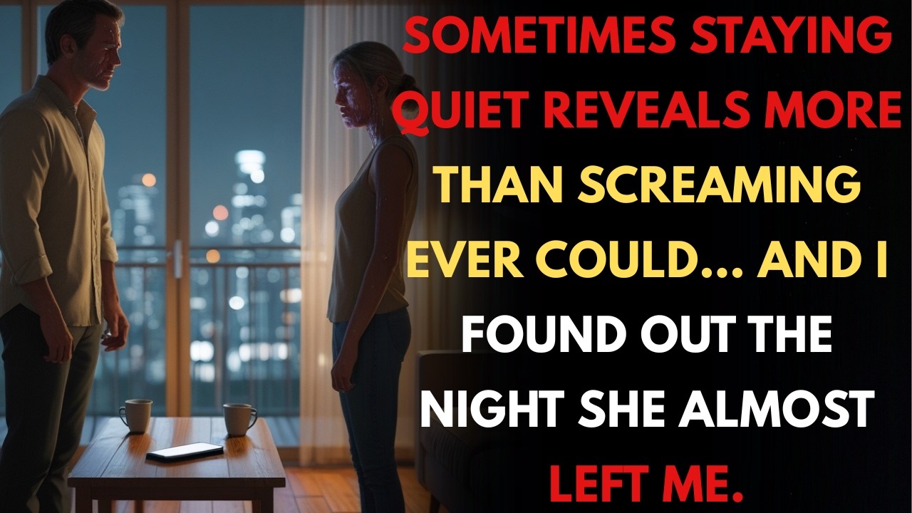 “She Almost Left Me… And My Silence Changed Everything”