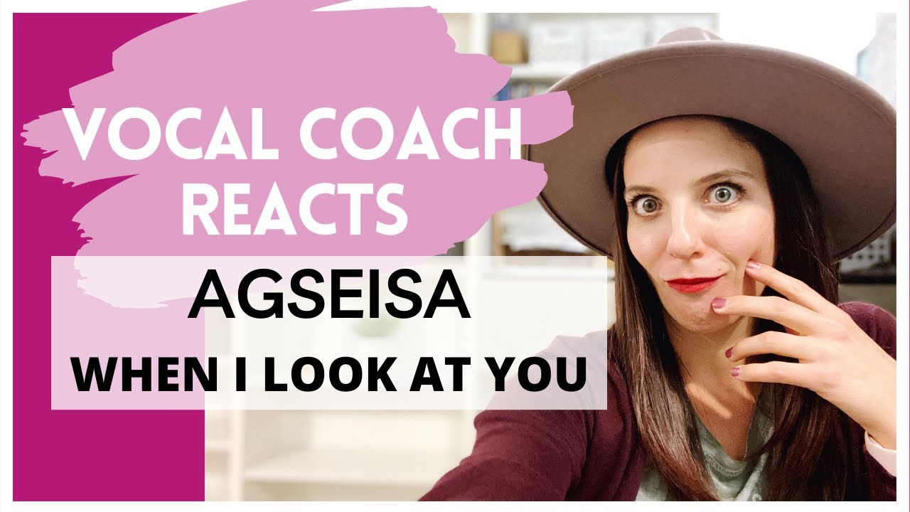 РЕАКЦИЯ ПРЕПОДАВАТЕЛЯ ПО ВОКАЛУ: AGSEISA — When I Look At You (кавер Майли Сайрус), живая сессия