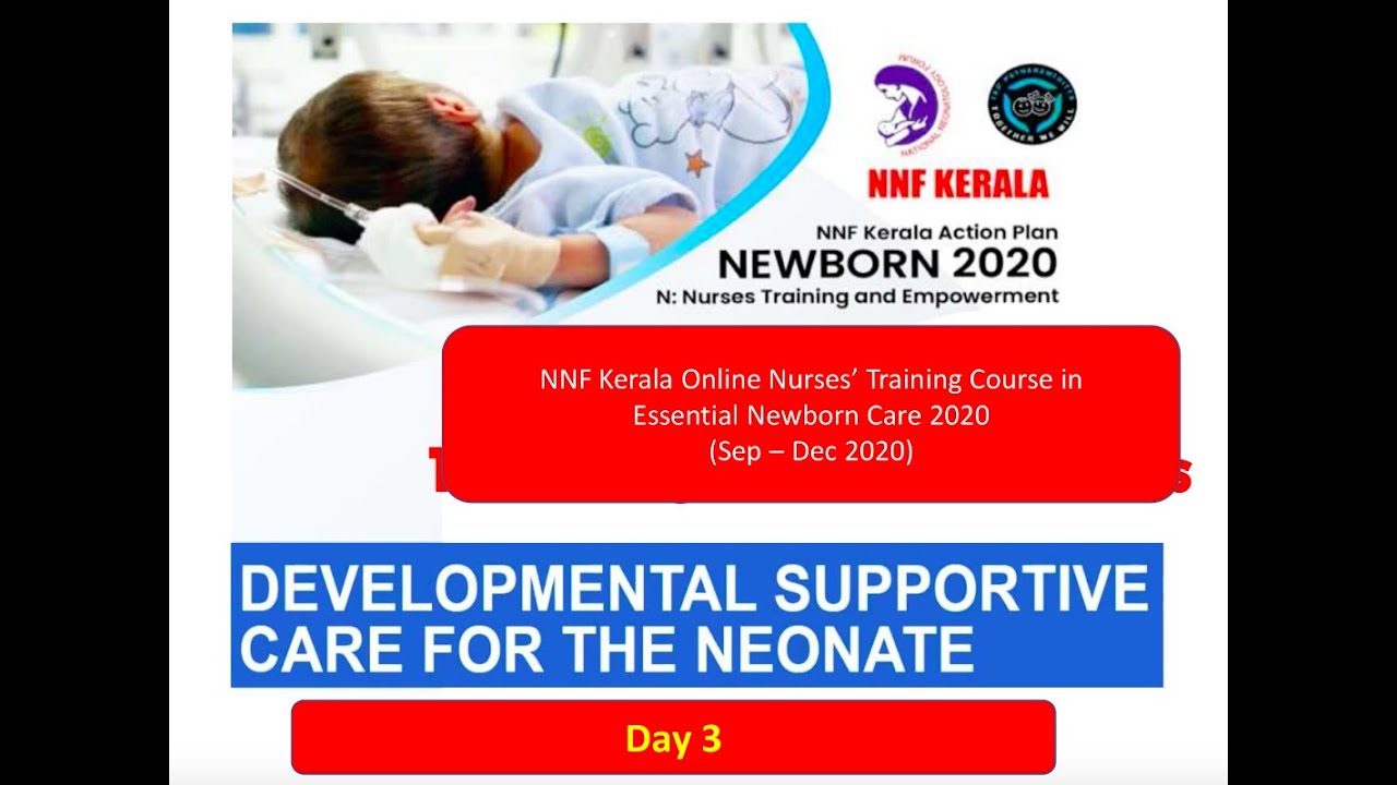 Day 3 - Module 13 - Developmentally Supportive Care by Prof Somsekhar Nimbalkar