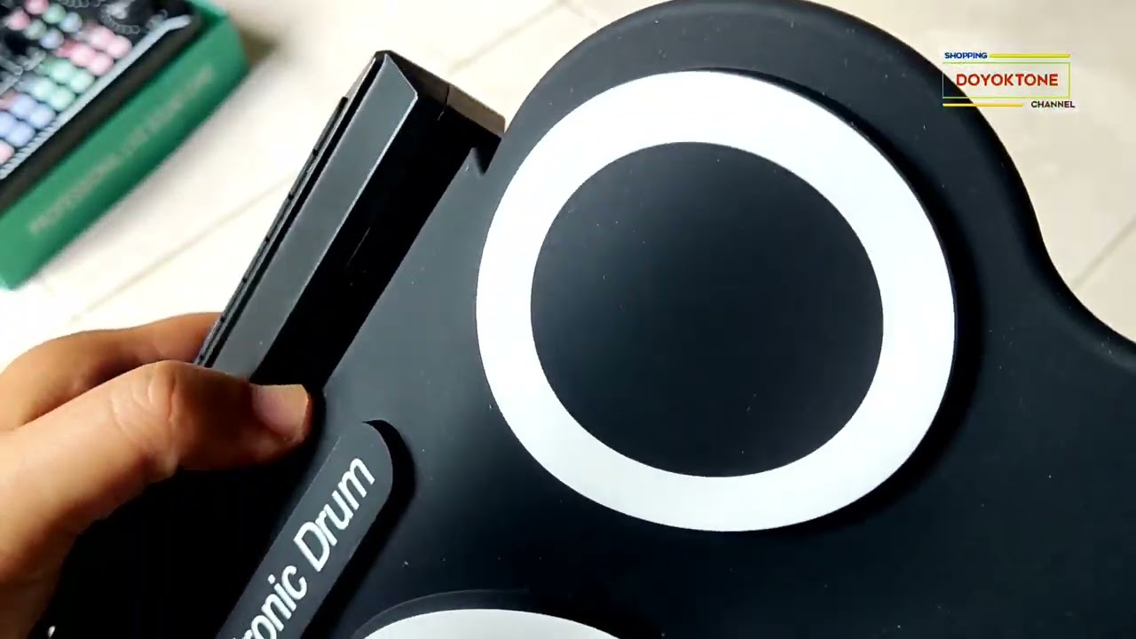 UNBOXING & REVIEW ELECTONIC DIGITAL DRUM PAD PORTABLE TERMURAH MODEL: G3002