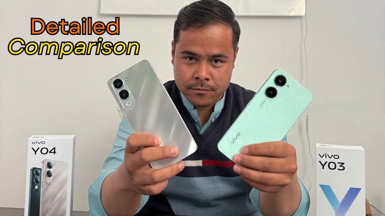 Vivo Y03 vs Vivo Y04 Detailed Comparison