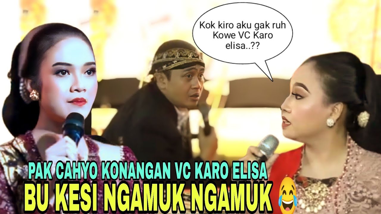 PAK CAHYO KONANGAN VC KARO ELISA 😂 BU KESI NGAMUK NGAMUK || DALANG CAHYO SAMPAI TERBARU 2026