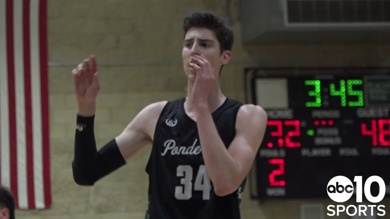 Casen Chaney, Aaron Bliss lead undefeated Ponderosa Bruins over the Lincoln Fighting Zebras 74-58