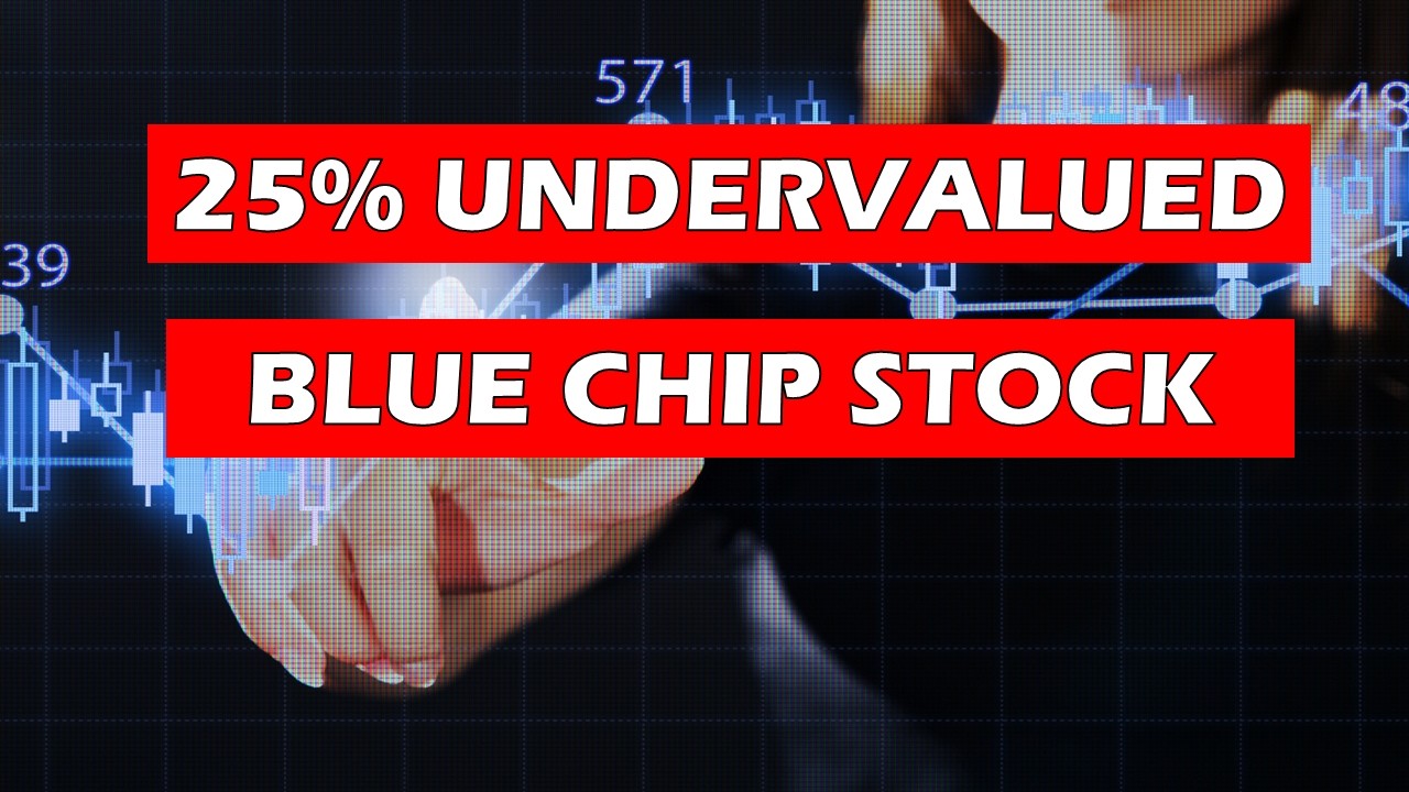 This beaten down blue chip stock is 25% undervalued