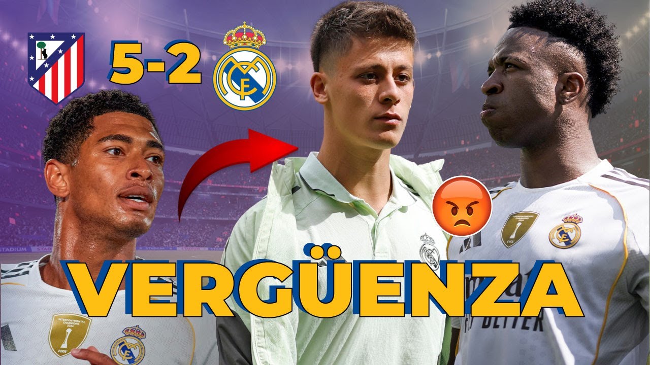 Un MADRID VERGONZOSO PIERDE contra el Atlético | At.Madrid 5 - 2 Real Madrid